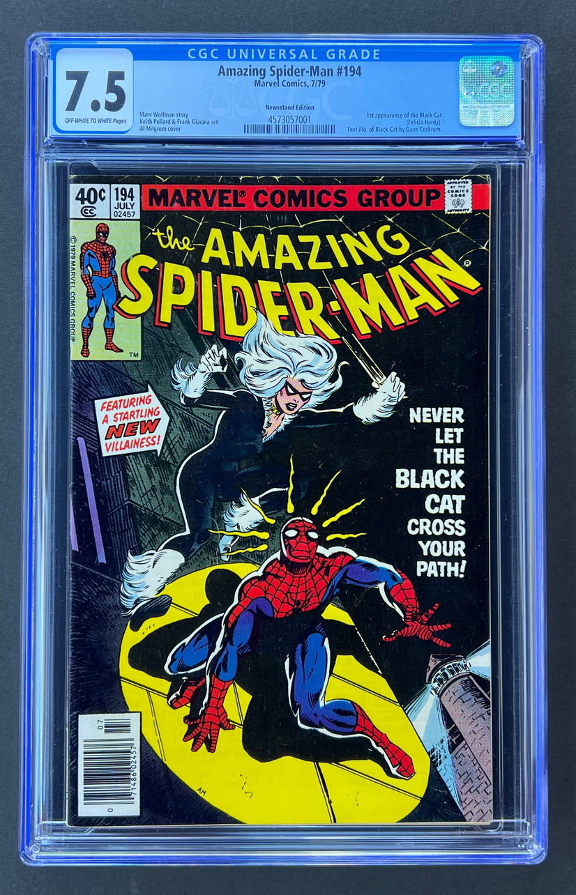 Amazing Spider-man #194 CGC 7.5 — front cover